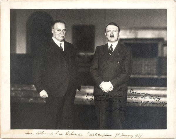 Lord Harmsworth with Hitler illustrates why people hate the Daily Mail.