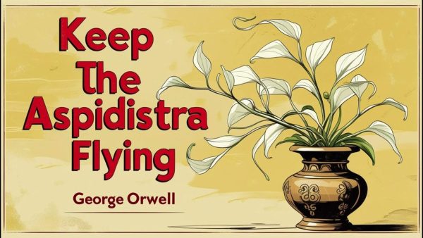 Keep the Aspidistra Flying by Orwell illustrated by photo of the cover